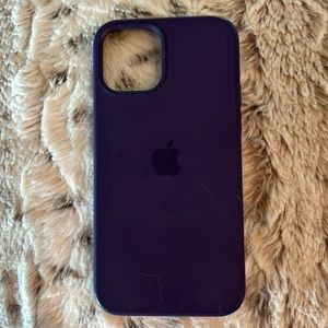 Apple silicone iPhone 12 case